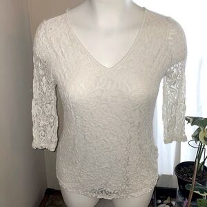 White Lace Top